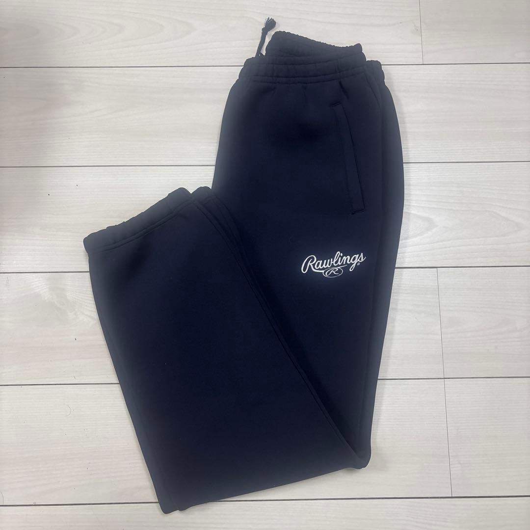 ローリングス Rawlings フード付きスウェットセット ネイビー/レッド