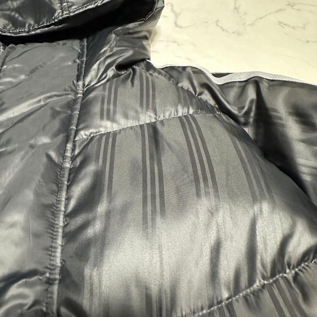 美品　アディダス ベンチコート　ダウンコート　ブラック系　adidas M