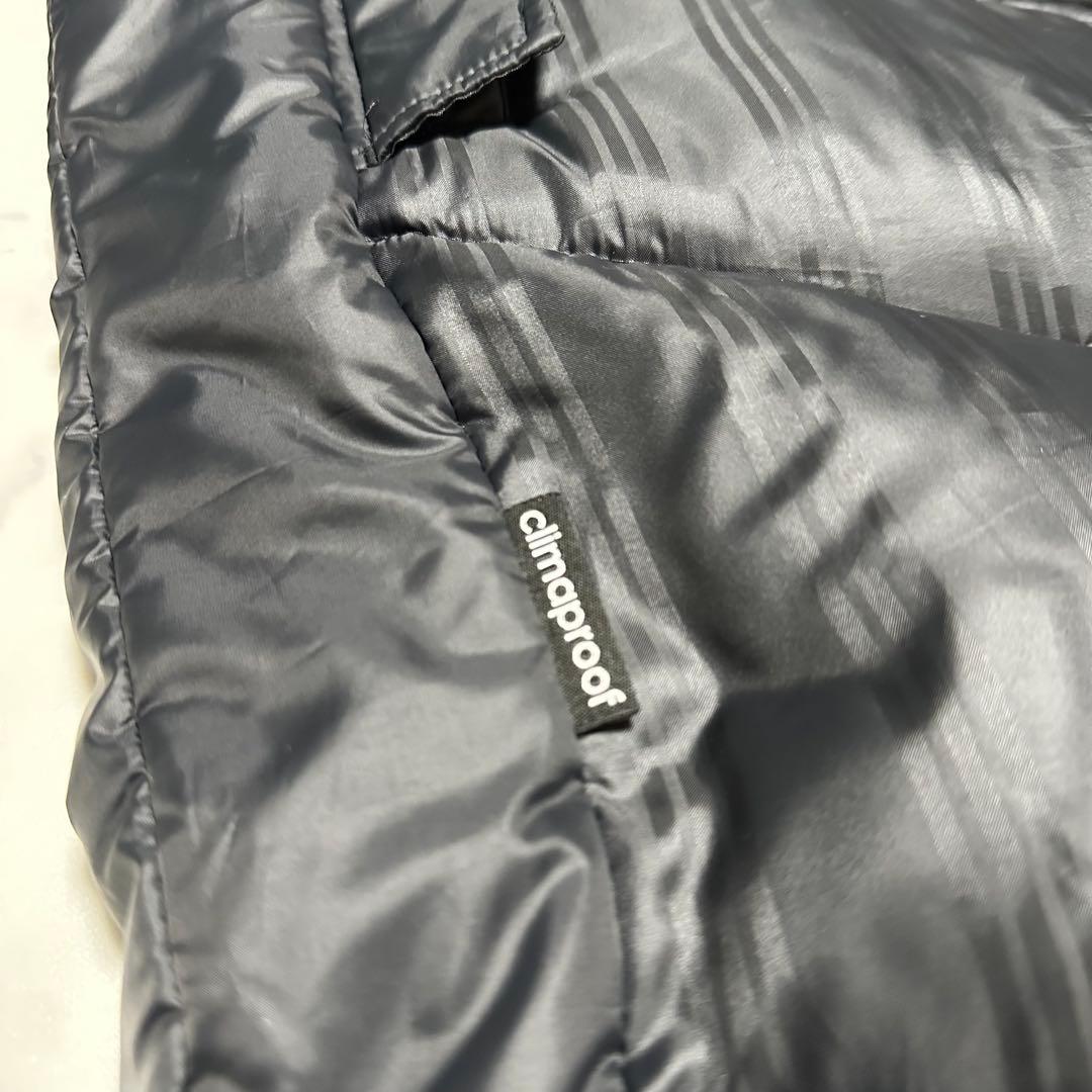 美品　アディダス ベンチコート　ダウンコート　ブラック系　adidas M