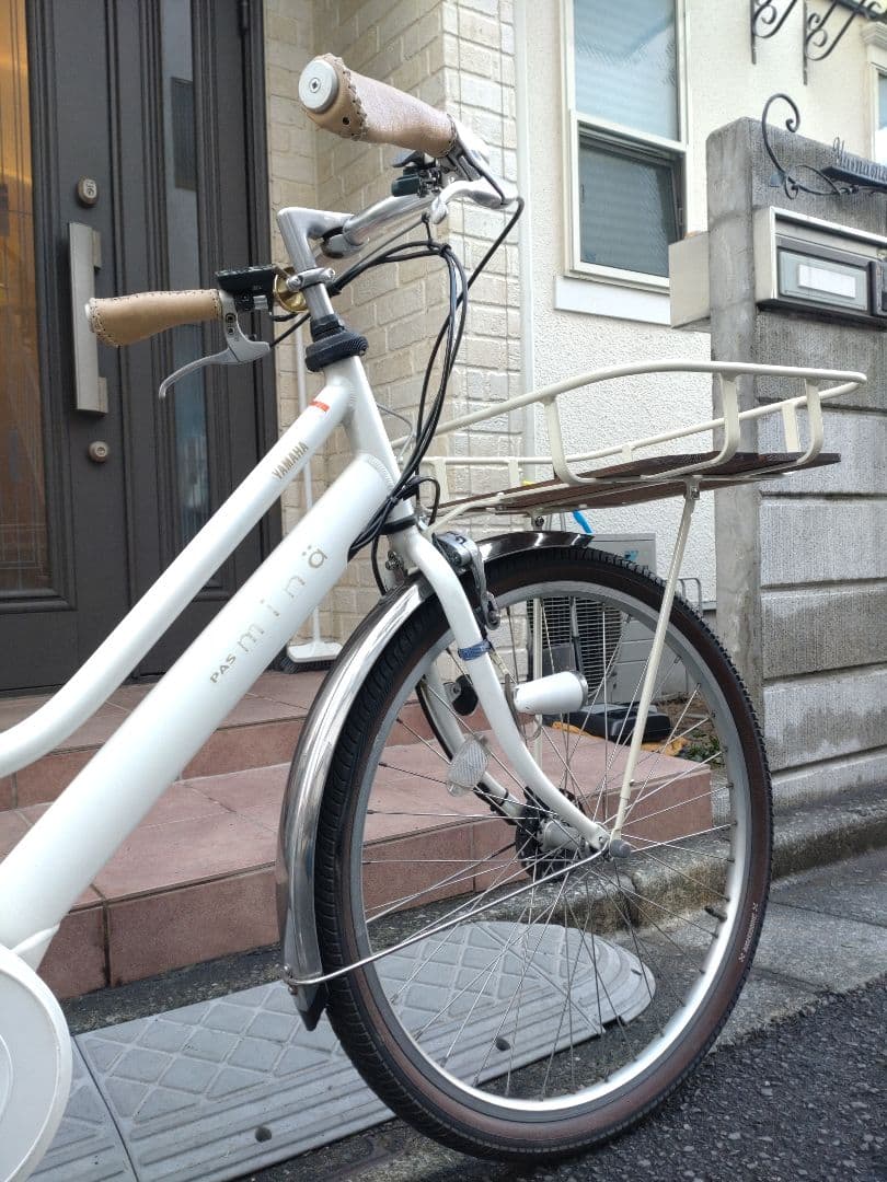 配送可★直接引渡可カスタム【ヤマハ ミーナ mina】電動アシスト自転車★子供乗