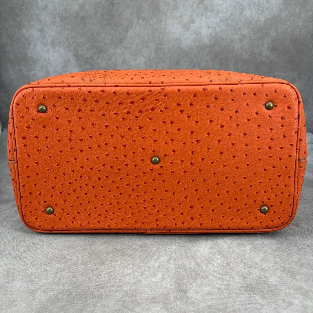 【未使用/タグ付き】ブリヂストン ファイズ オーストリッチ調 ボストンバッグ