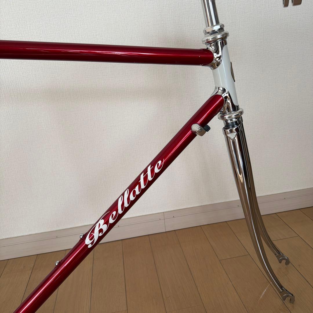 ト*ス様 Bellatte ベラーテ クロモリフレームセット　ステム、BB付き