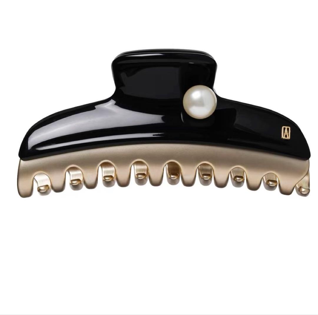 【新品未使用】人気完売品　アレクサンドル ドゥ パリ　パールクリップ　L