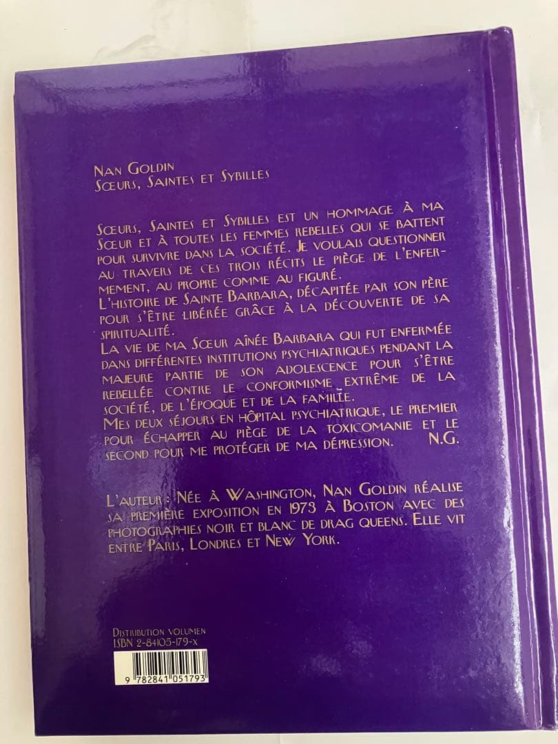 NAN GOLDIN：SOEURS,SAINTES ET SIBYLLES