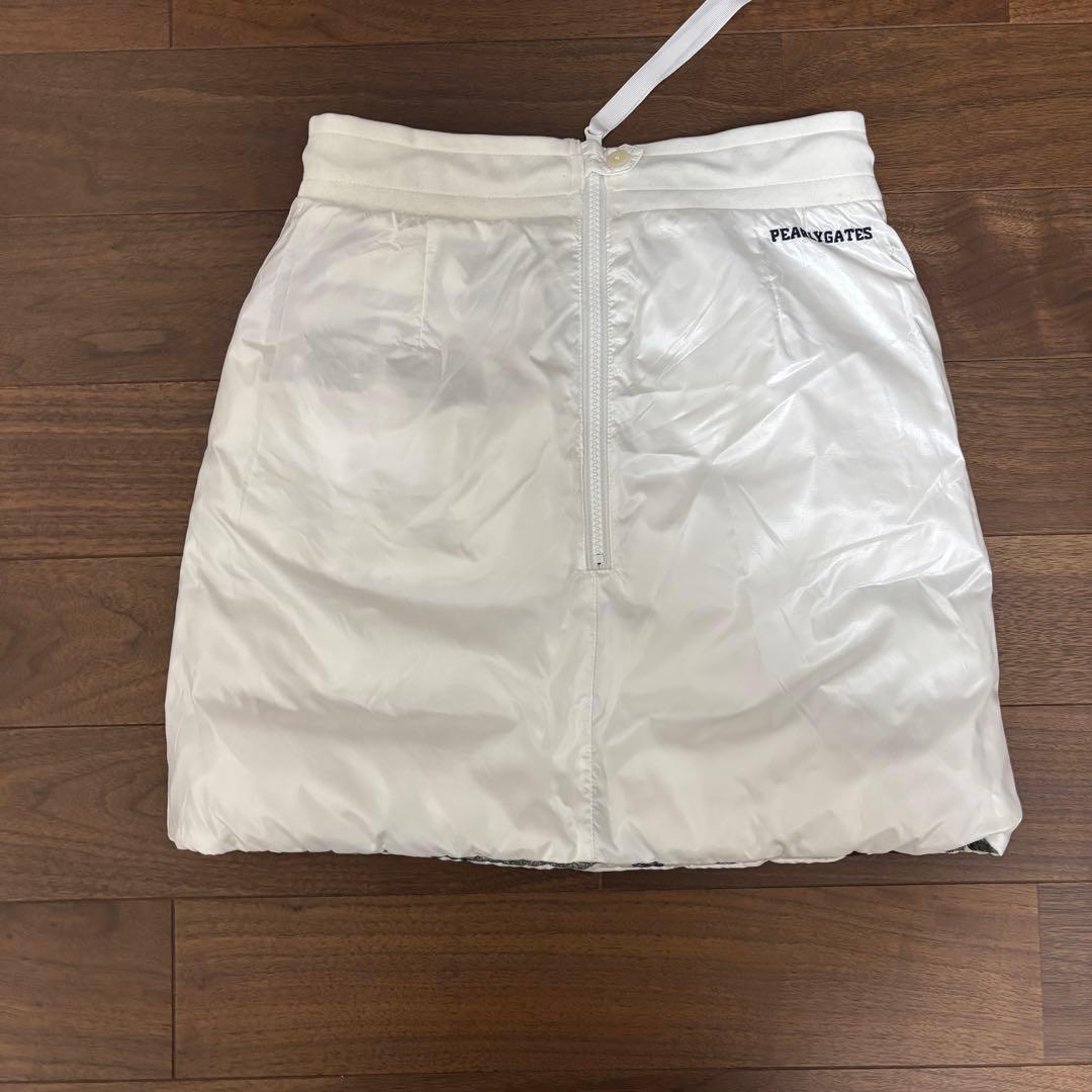 PEARLY GATES リバーシブルダウンスカート　 カモフラ/ホワイト