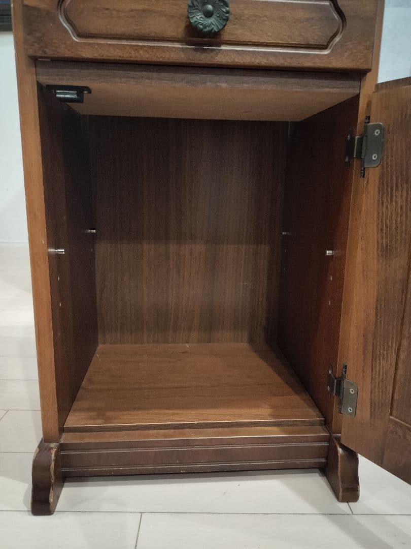 カリモク 電話台 花台 サイドテーブル レトロ ヴィンテージ