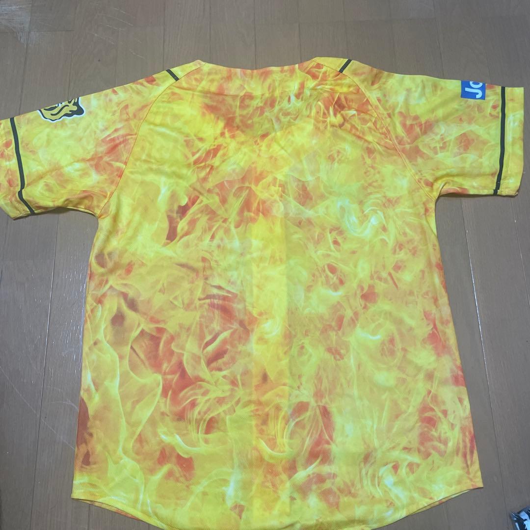 Tigers ユニフォーム 炎デザイン