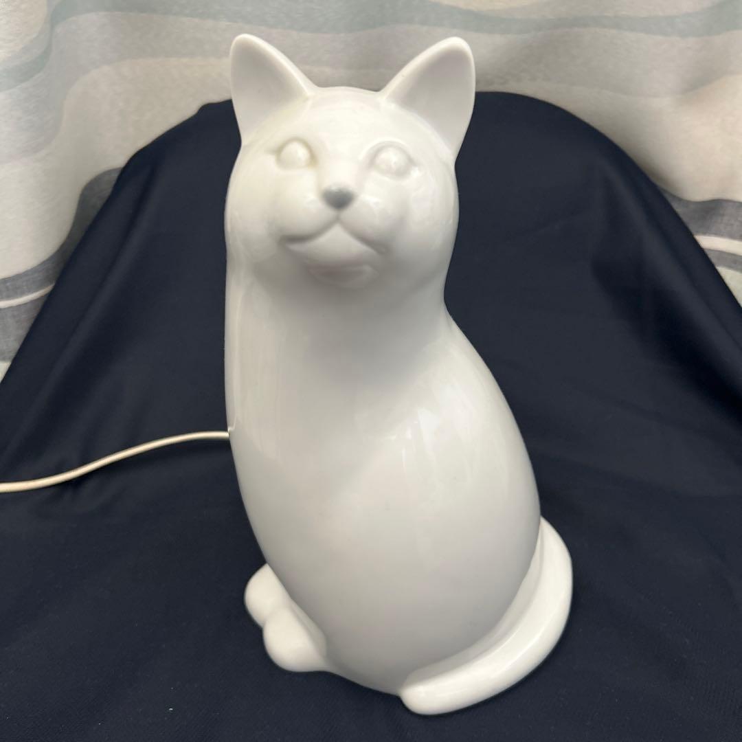 ★KAO★猫のレトロランプ　スタンドライト　サンアート