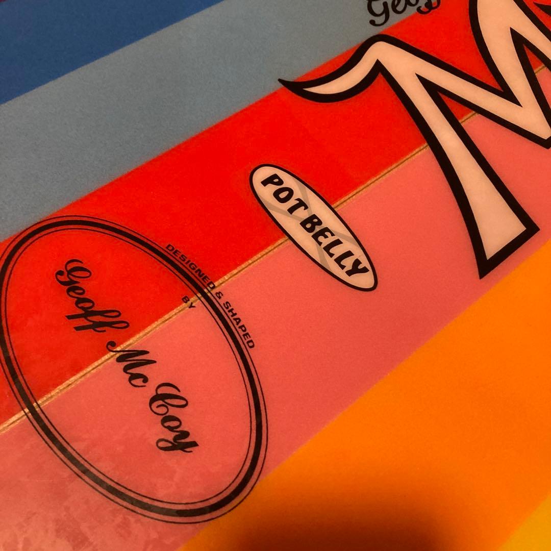 激レア！McCoy さんハンドシェイプPot Belly サーフボード