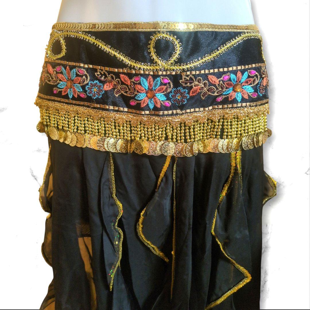 ベリーダンス衣装 セットアップ 3点セット