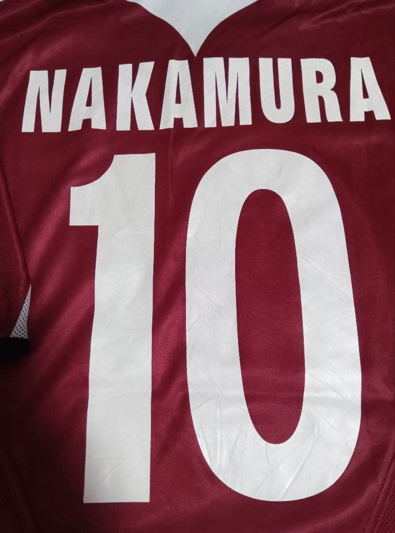 04-05 レッジーナ　中村俊輔　10番　正規品　当時物　美品