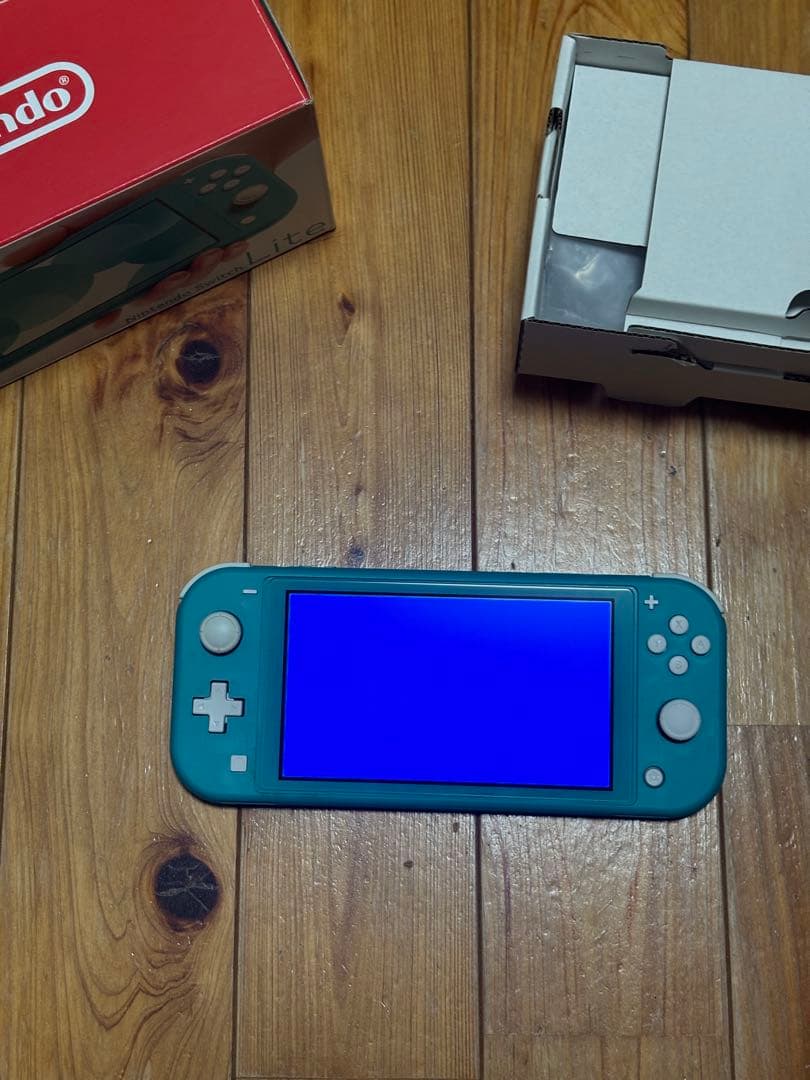 Switch lite ジャンク品 充電器付属