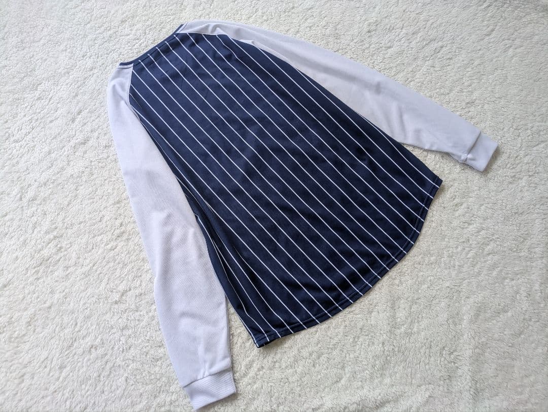 美品 ballaholic ボーラホリック ストライプロンT