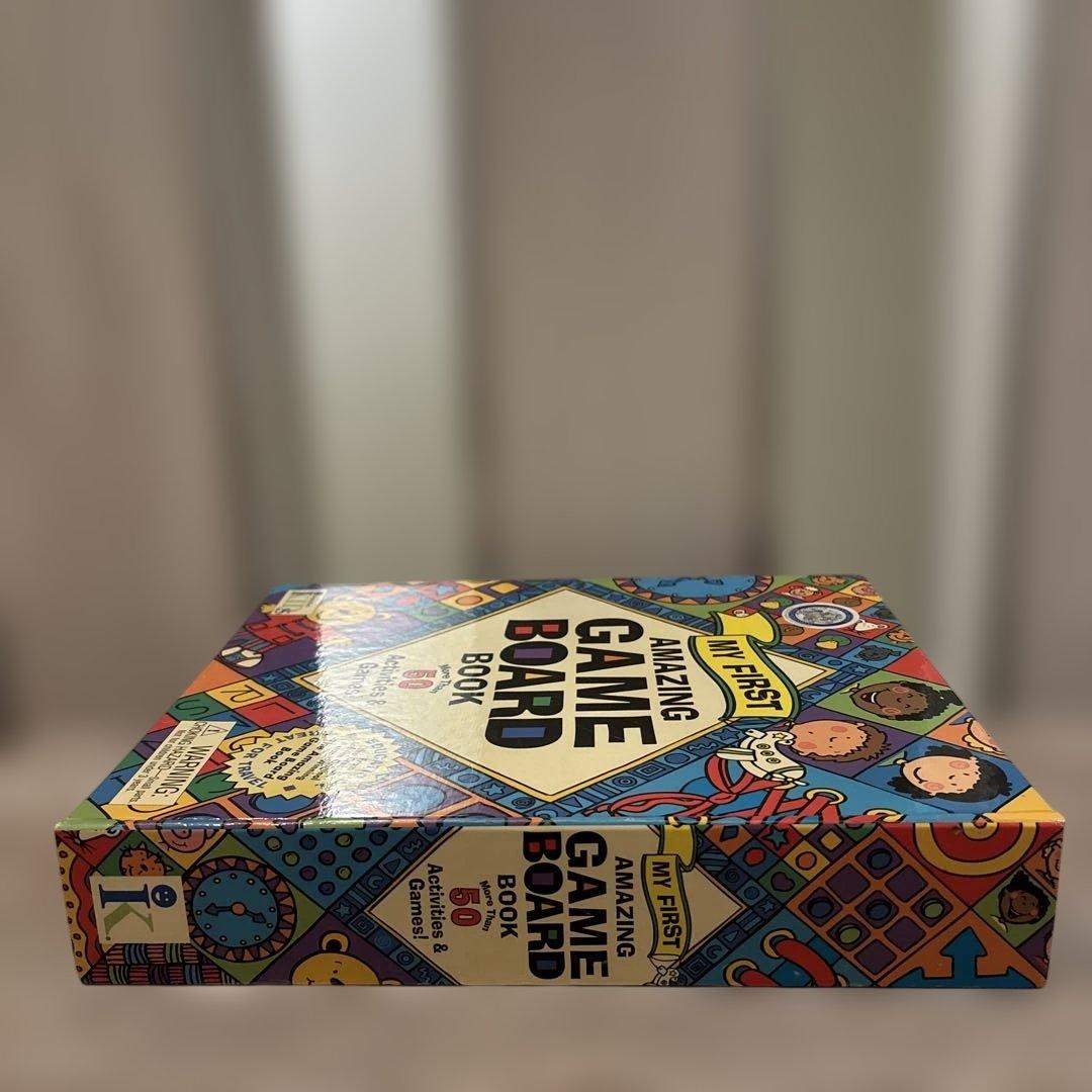 美品My first amazing game board book 未使用品