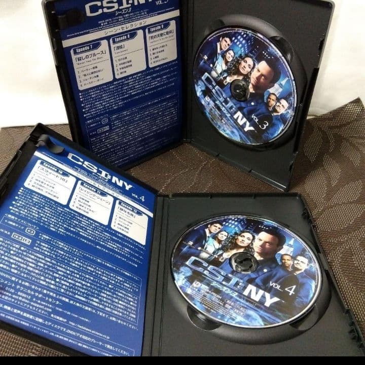 DVD「CSI:NY シーズン 3 コンプリートDVD-BOX Ⅰ〈4枚組〉」