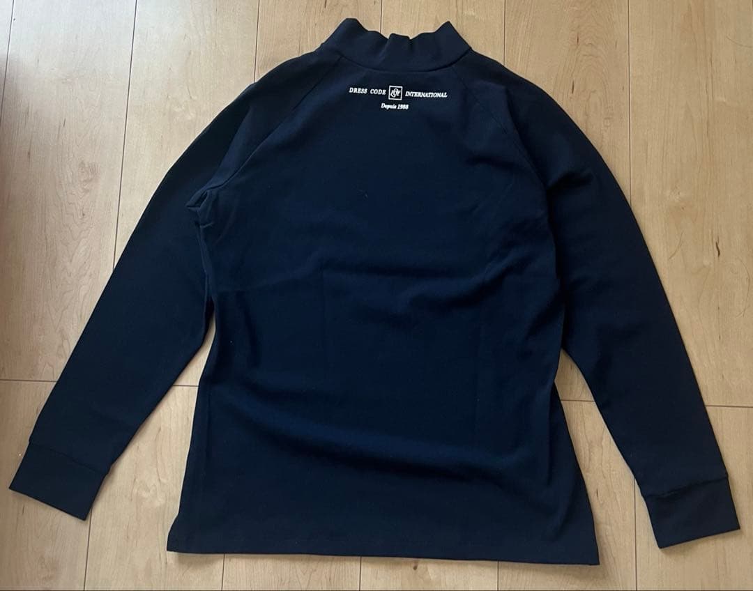 WOMEN リサイクルフルダルスパン ストレッチ鹿の子 長袖モックネック