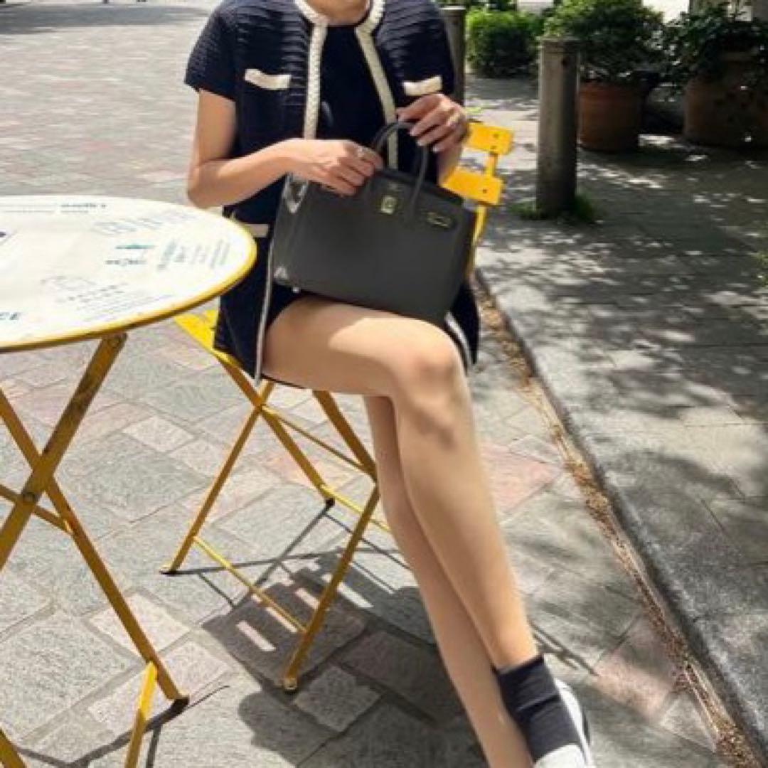 【美品】DESPRES tomorrowland デプレコットン ニットジレ