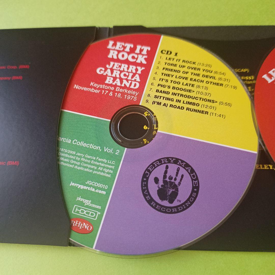 洋楽 LET IT ROCK JERRY GARCIA BAND 2CD