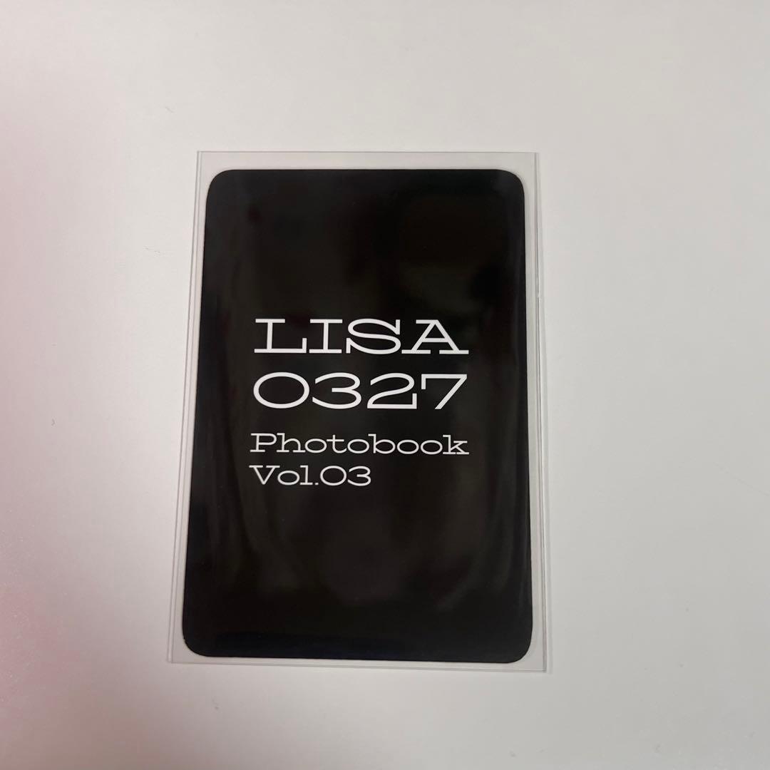 BLACKPINK 0327 photo book ktown4u リサ トレカ