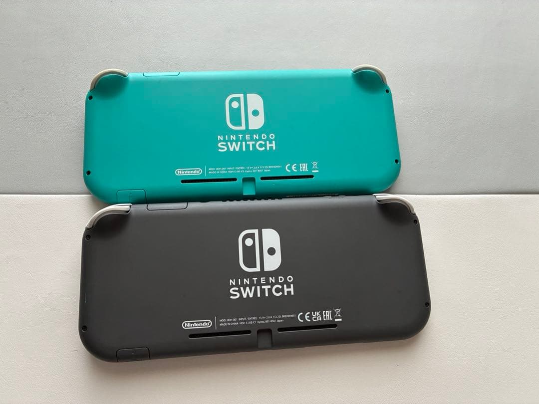 【限界価格】Switch Lite 2台セット 動作良好（グレー＆ターコイズ）