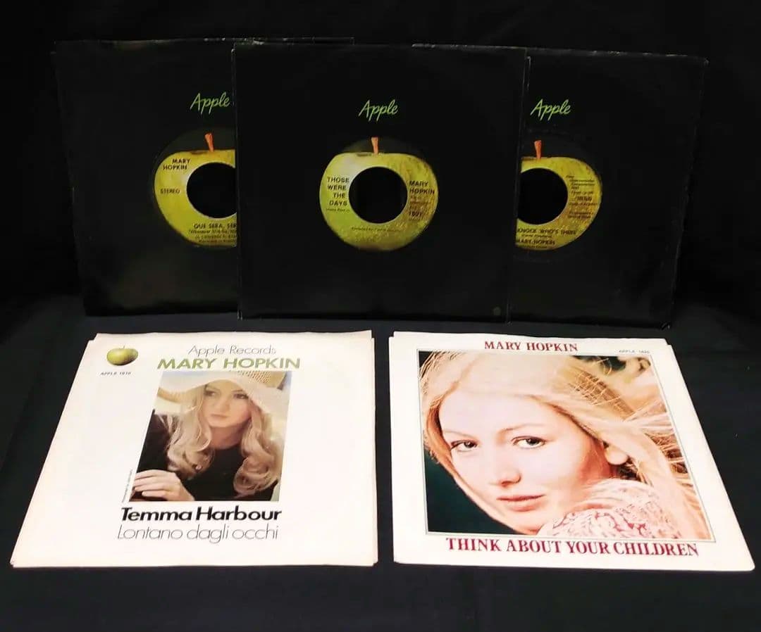 メリーホプキンMARY HOPKIN❤︎ポストカードイギリス限定盤プラスセット！