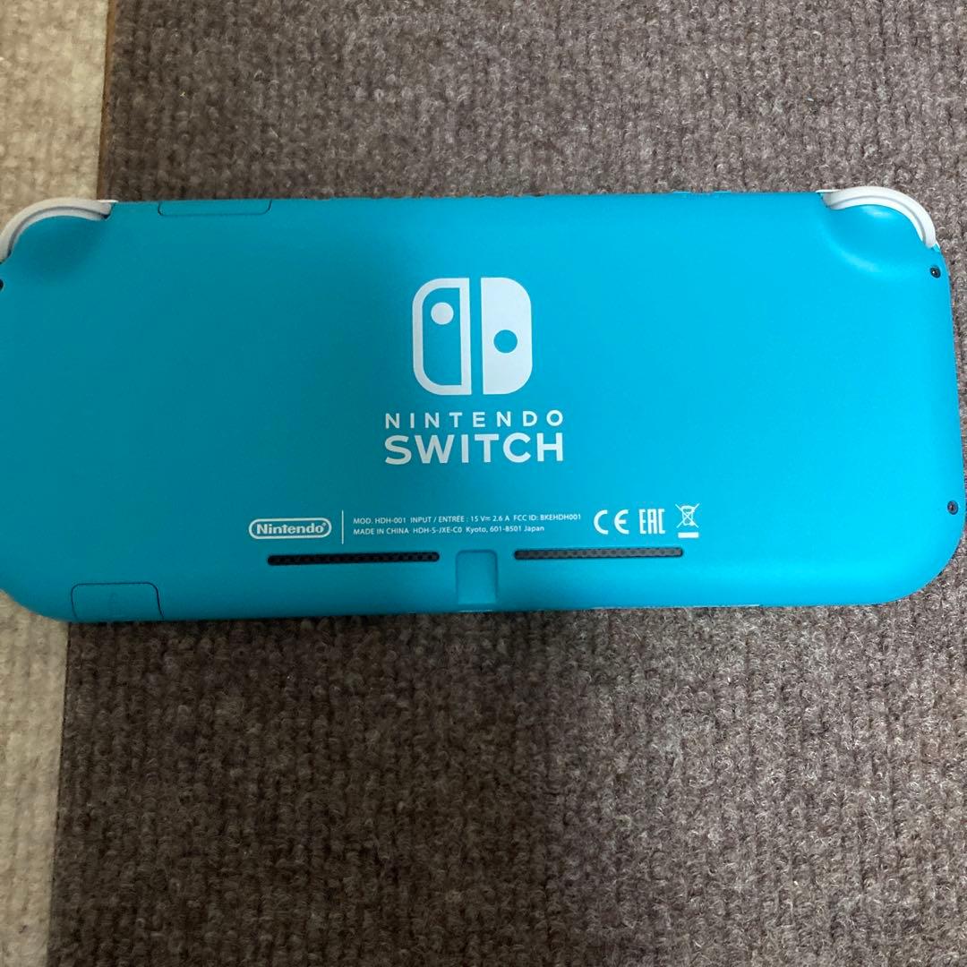【極美品】Nintendo Switch Lite ターコイズ 充電器等完備✨