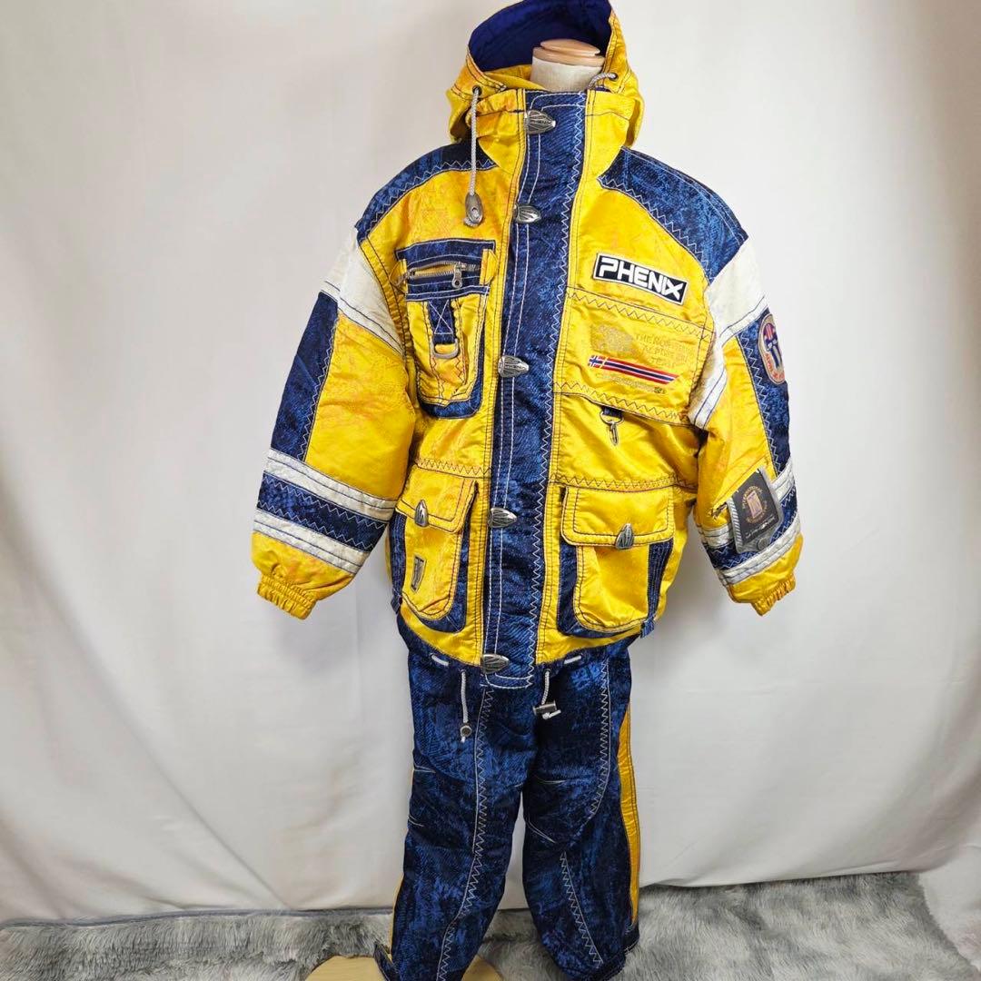 PHENIX フェニックス スキーウェア イエロー SSサイズ　2306