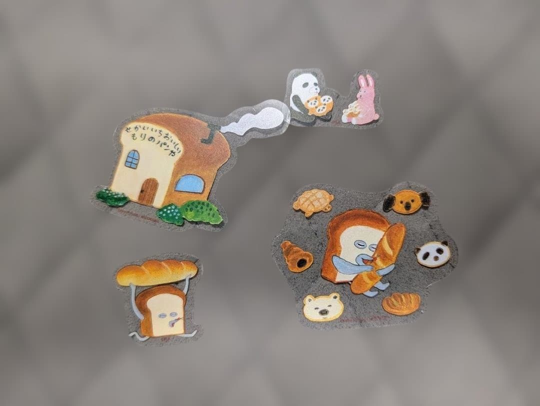 パンどろぼう　絵本5冊+ぬいぐるみ+キーホルダー+シール