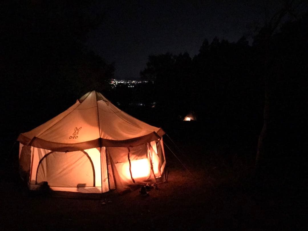 DOD タケノコテント　グランドシート付き　ベージュ　t8-495