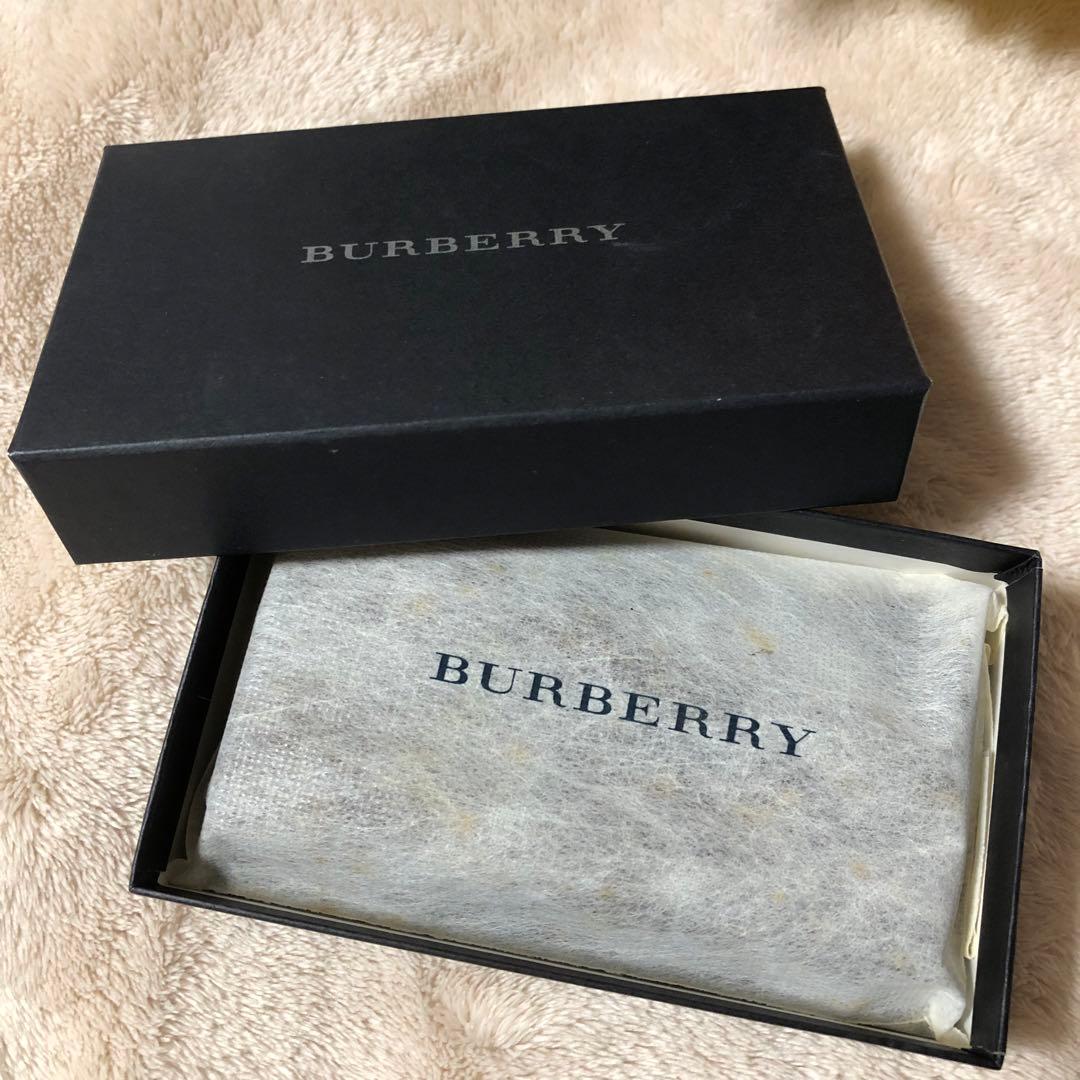 未使用♡ バーバリー　キーケース　4連　ノバチェック　ブラウン　箱付き　レザー