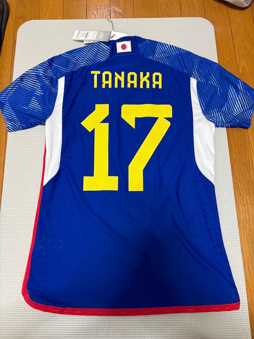 サッカー日本代表ユニフォーム　カタールW杯　オーセンティック