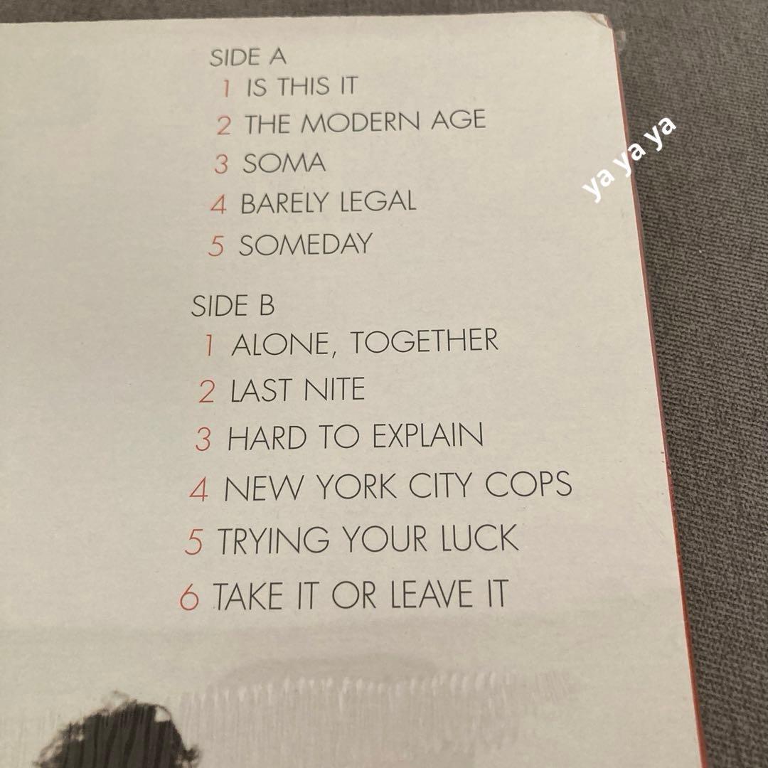 The Strokes / Is This It オリジナル盤（EU盤）レコード