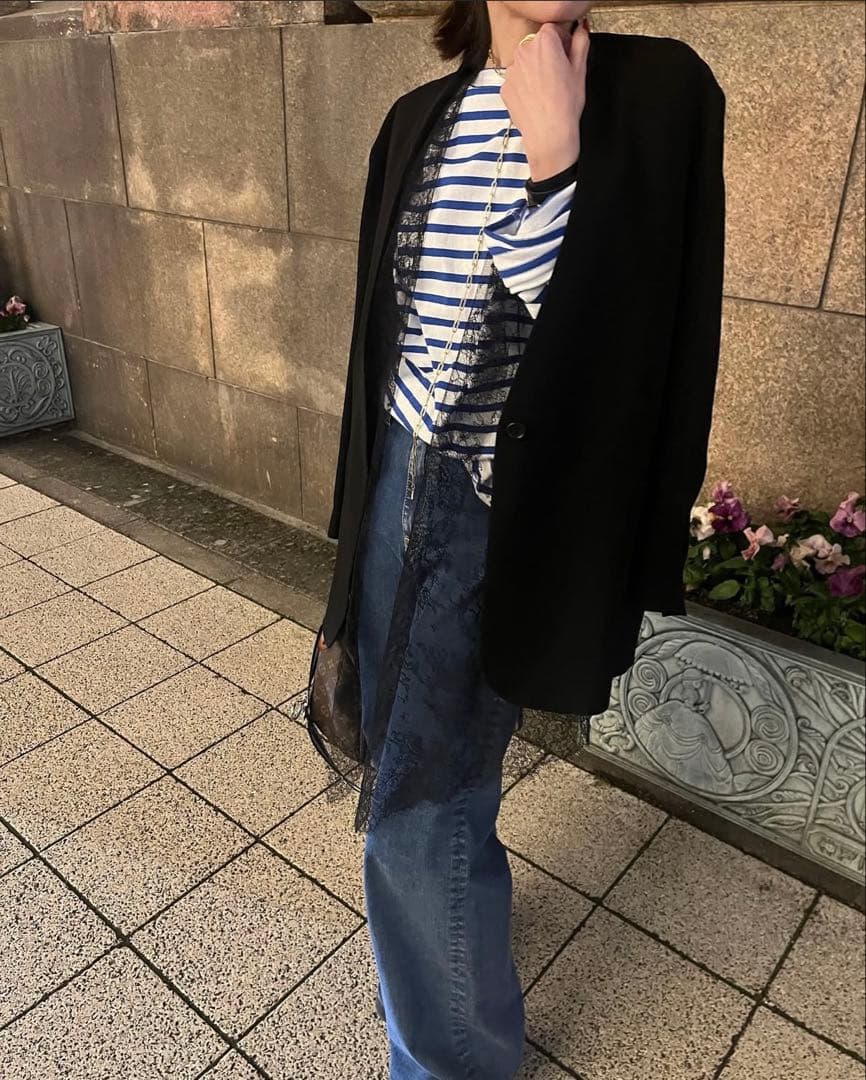 L'Appartement 【Lisiere】 Lace Vest レースベスト