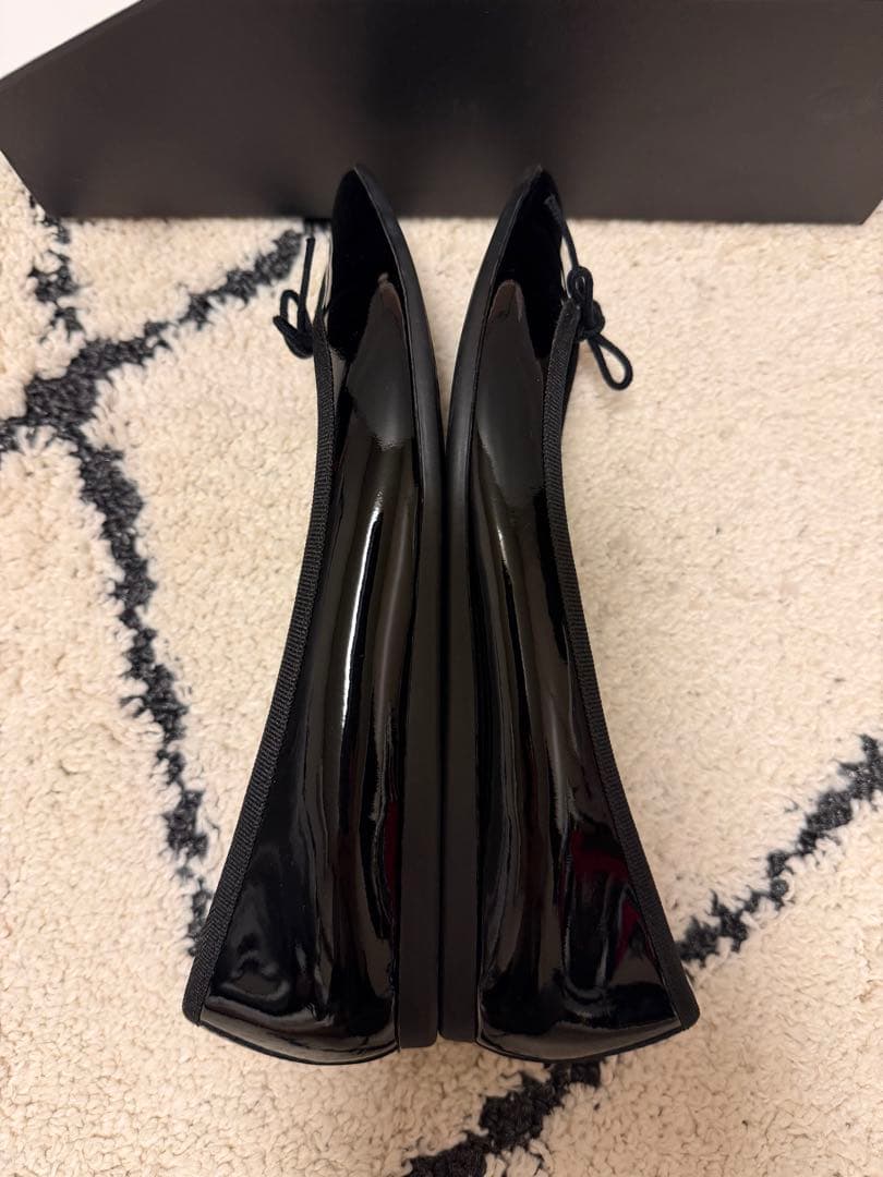 【美品】repettoレペット JUNON バレエシューズ エナメル