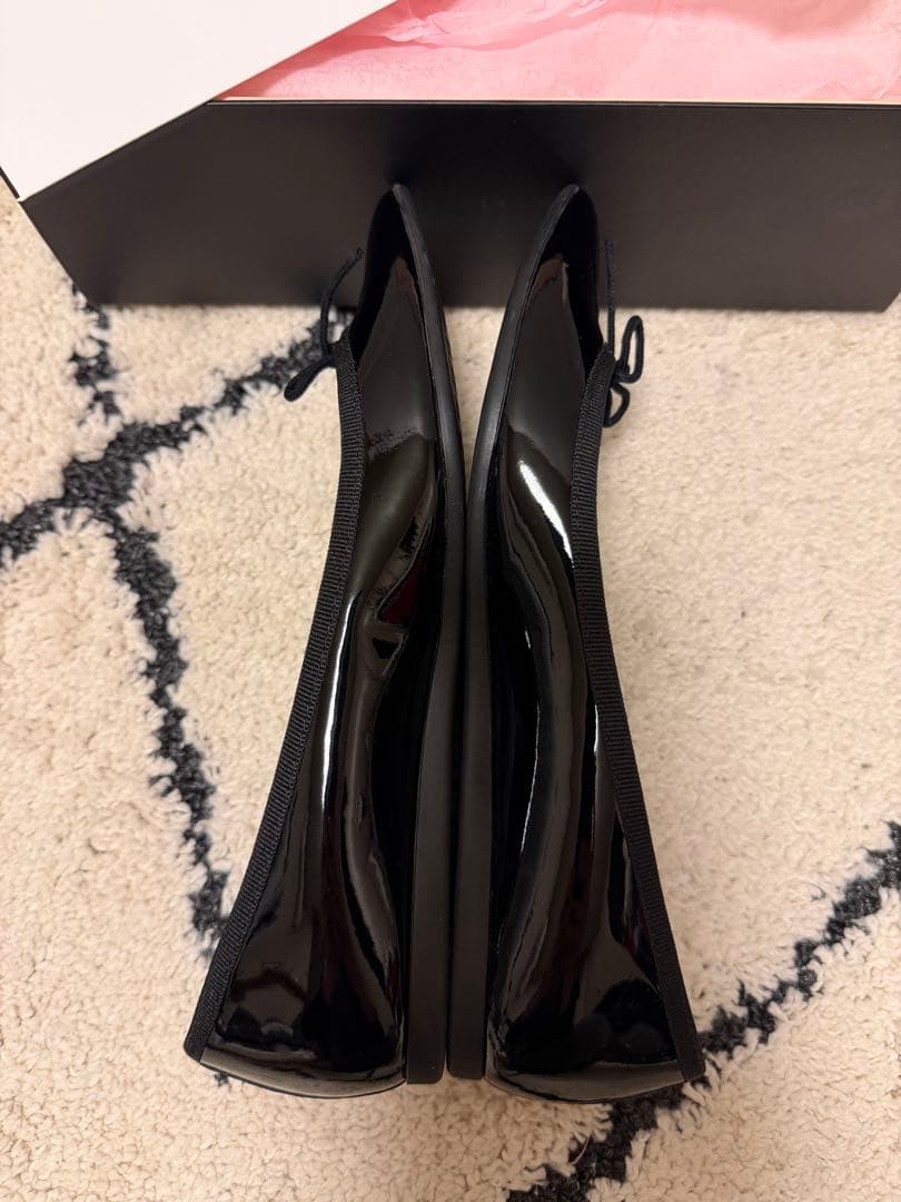 【美品】repettoレペット JUNON バレエシューズ エナメル