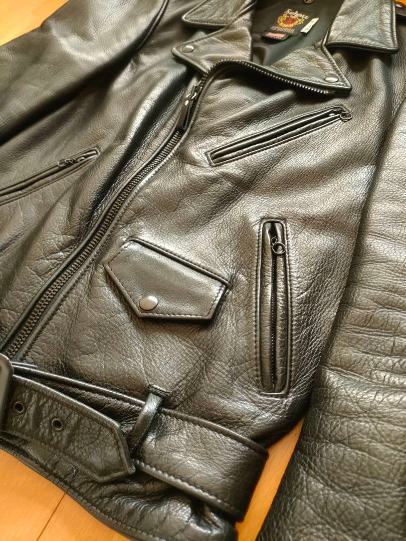Schott ワンスターダブルライダースジャケット 36