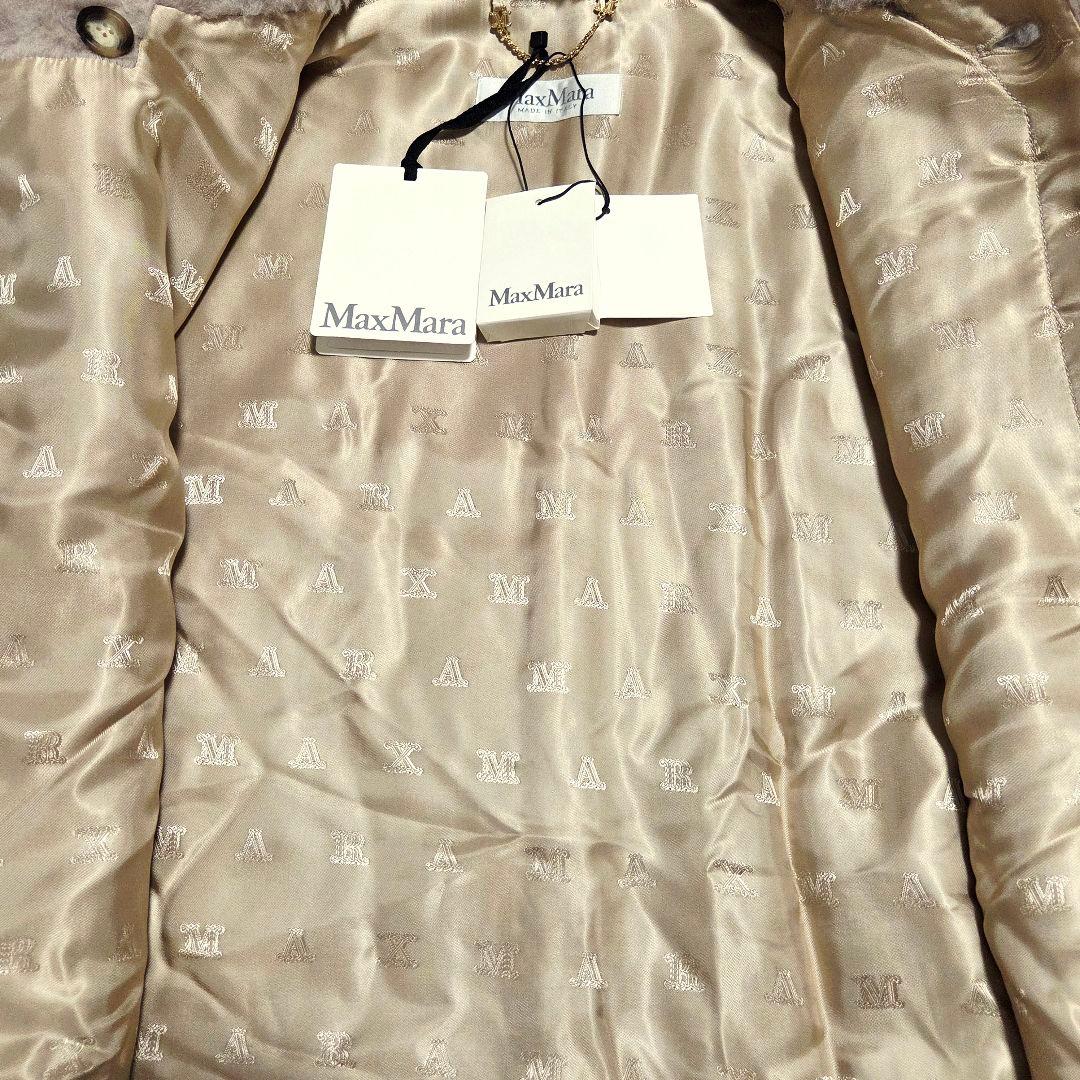 【新品】Max Mara TEBE テディベア ケープ ポンチョ Sand