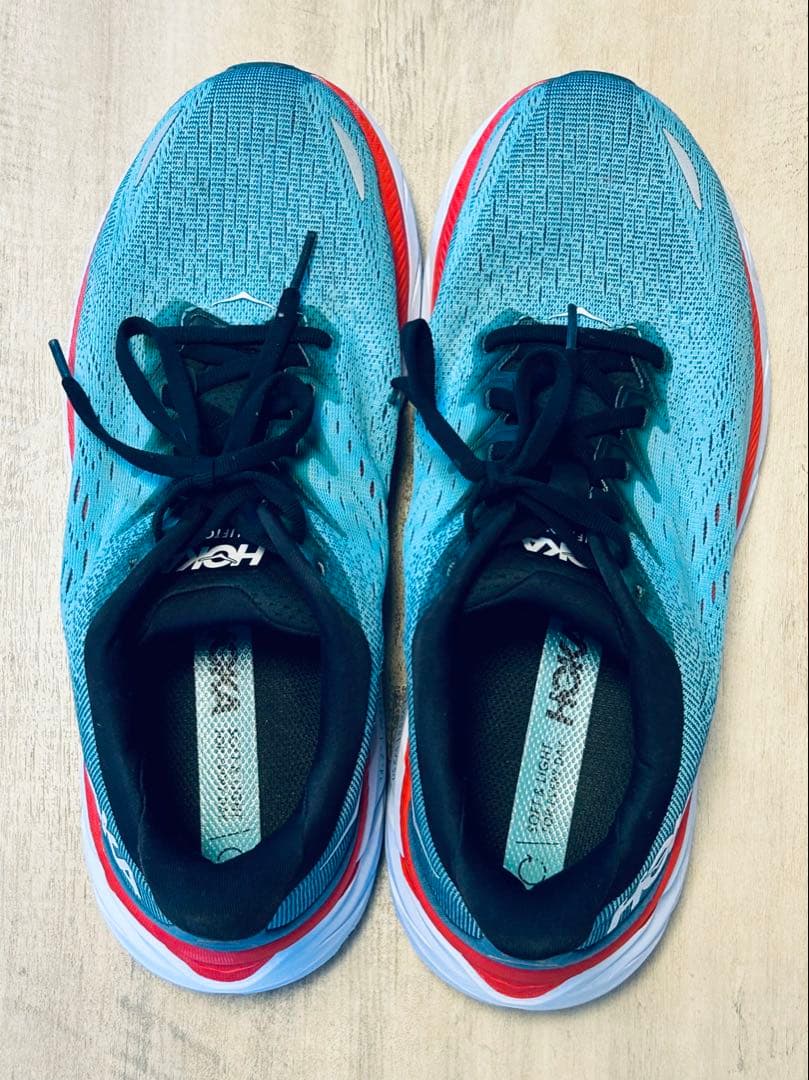 【古い橋星 】Hoka One One クリフトン8 25.5 ワイド