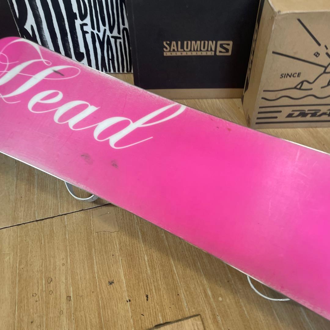 HEAD×ROXY　ヘッド　ロキシー　　バインディング付スノーボードセット