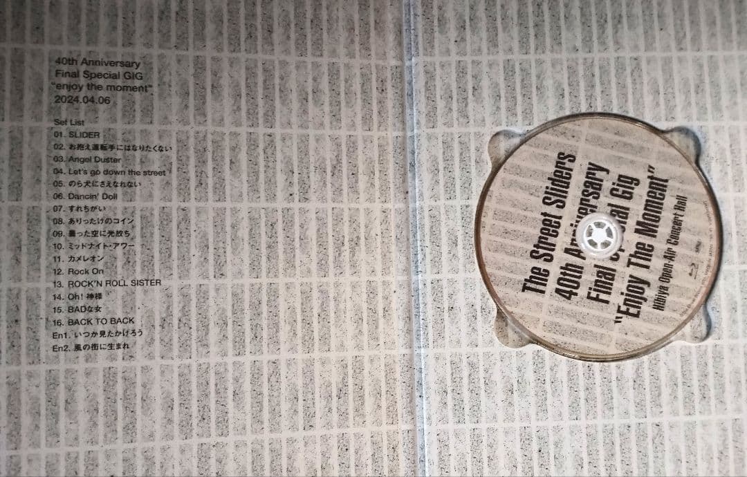 ミュージック the street sliders/enjoy the moment DVD