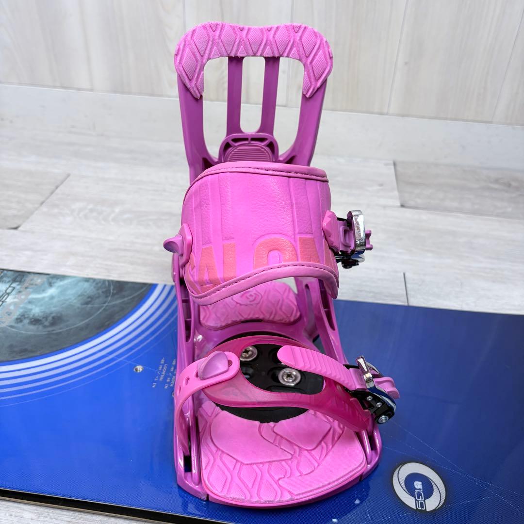 【送料無料】BURTON スノーボード 139cm サロモン ビィンディング