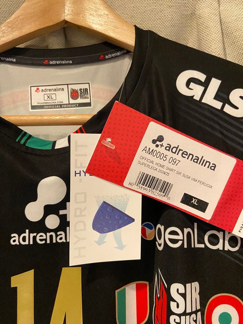 【正規品・新品・タグ付き】ペルージャ 石川祐希 ホームユニフォーム