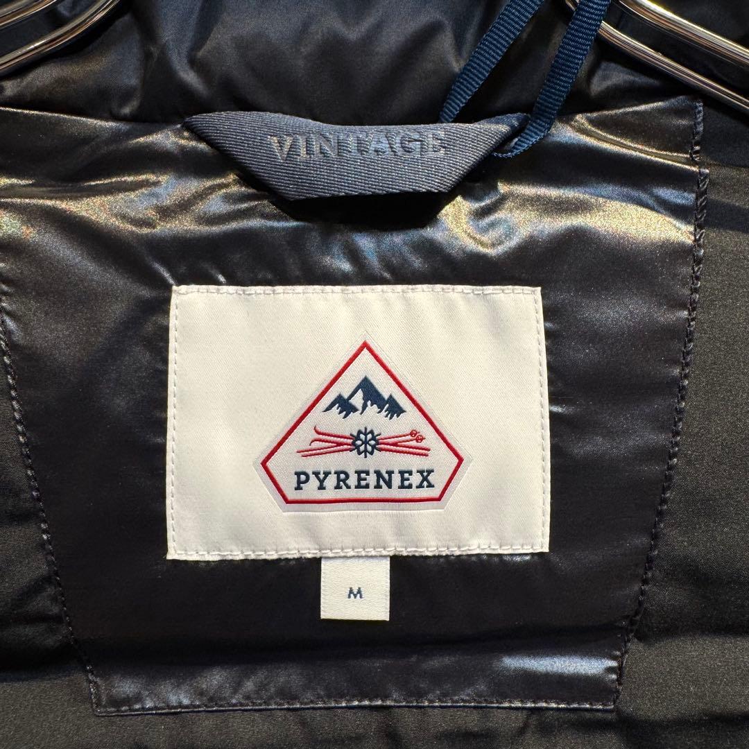 メ*2様 M新品ピレネックスジョン3シャイニーダウンベスト光沢ナイロン男女兼用ユ