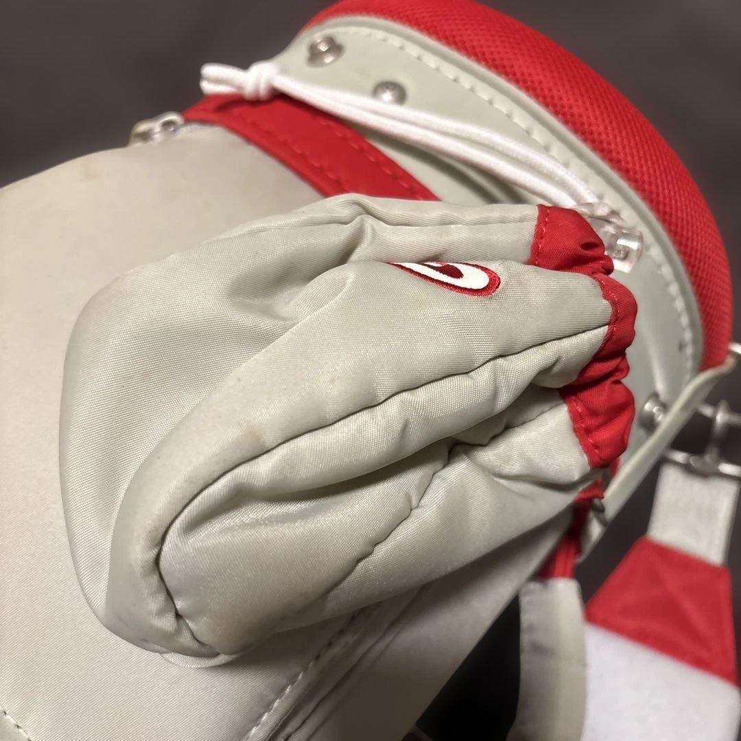 ブリジストン　PARADISO キャディバッグ ホワイト/レッド　レディース