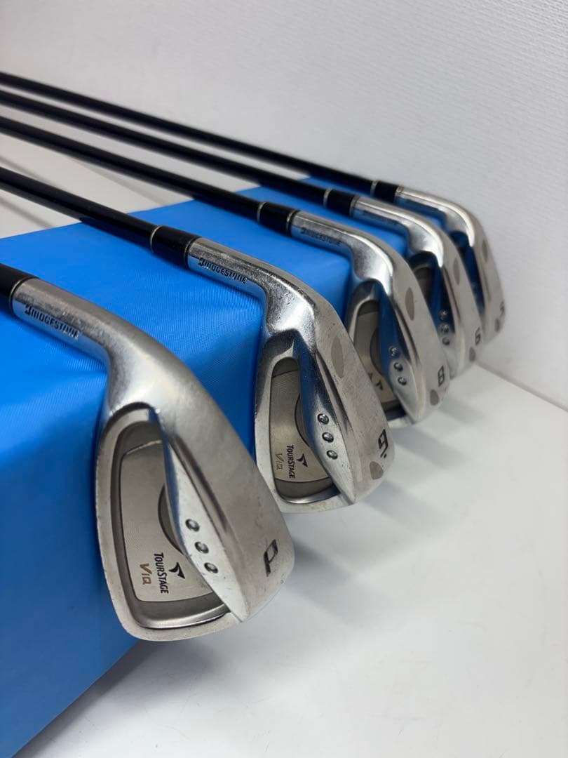 TOURSTAGE ViQ レフティ 左利き アイアン5本セット Flex R