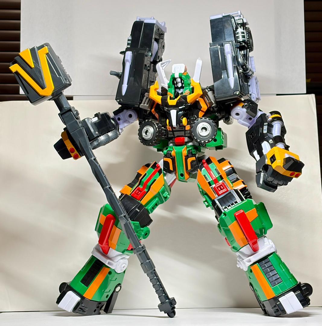 トボットV　ビッグトロール　変形玩具　合体40cm