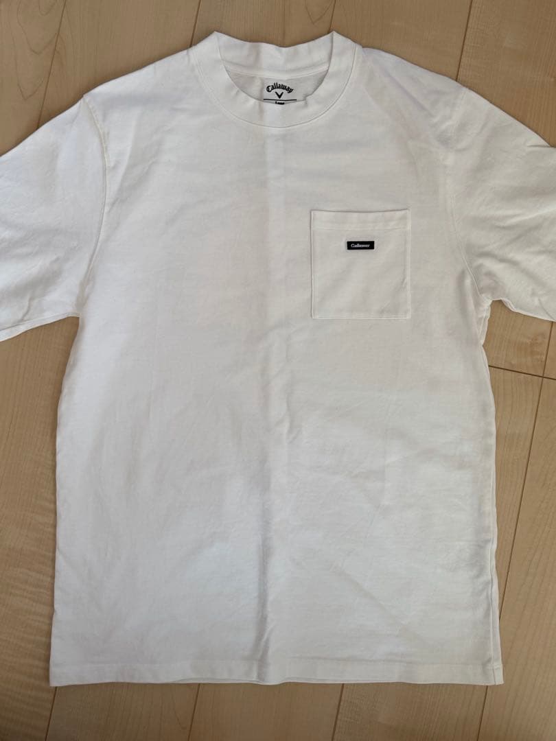 クラブハウス×キャロウェイ モックTシャツ 限定イエロー L