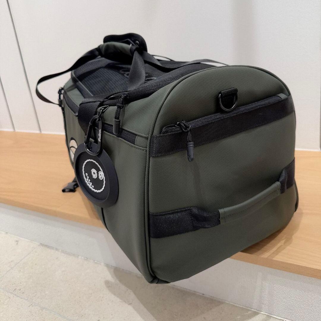 【4/10発送】★3way使用可能★マルボンゴルフボストンバッグ　カラーカーキ