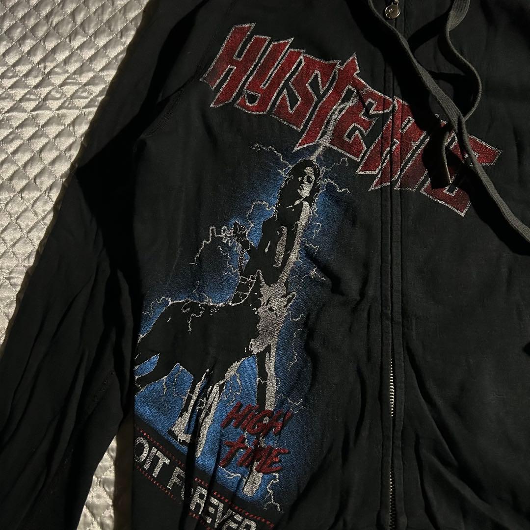 00s ヒステリックグラマー ジップアップパーカー Y2K フード