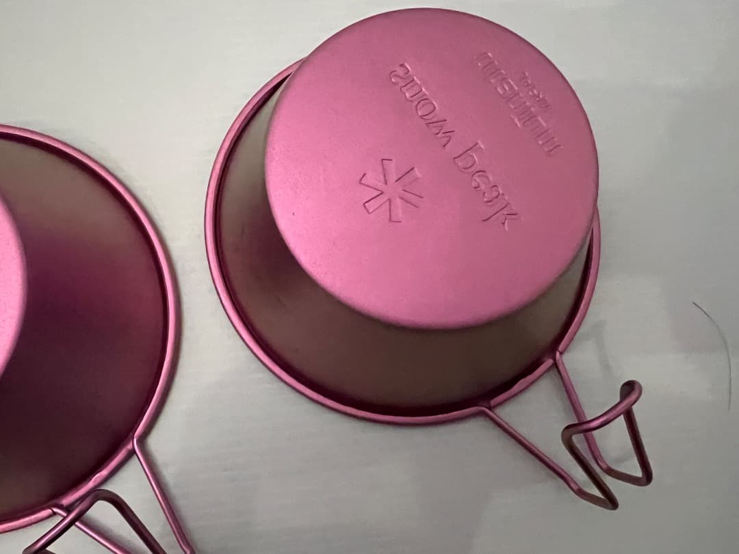 【未使用】スノーピーク　チタンシェラカップ　２個セット